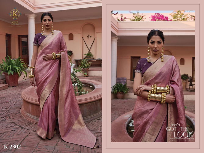 Kyara Silk Vol 1 By Kira K 1901 To 1906 Viscose Wedding Wear Sarees Wholesale Suppliers In India